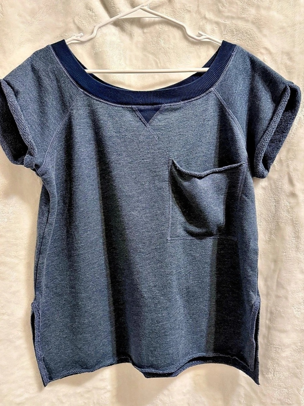 Free People Movement lightweight shortsleeved sweatshirt NWOT, sz S